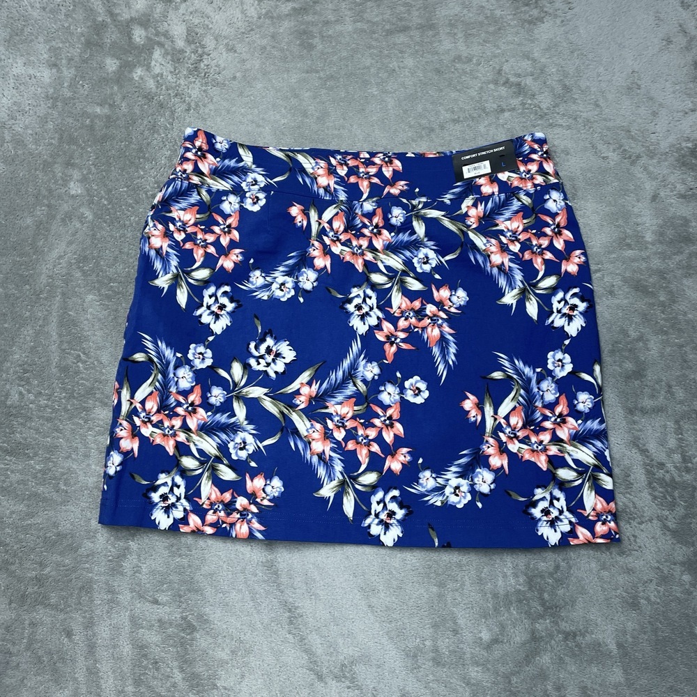 Mario Serrani Women's L Activewear Skort Blue H0396 - Picture 3 of 10